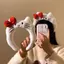 Dễ Thương Màu Hồng Mèo Kitty Sang Trọng Đầu Nữ Rửa Mặt Trang Điểm Báo Chí Tóc Nhìn Mặt Nhỏ Phụ Kiện Tóc Băng Đô Kẹp Tóc