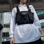 Ngoài Trời Nhiều Túi Vest Túi Châu Âu Mỹ Đường Phố Hip-Hop Phong Cách Chức Năng Ngực Túi Nam Dạo Phố Dụng Cụ Vest Túi