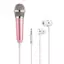 THÊM Micro 3.5mm Stereo Studio Mic KTV Karaoke Mini Micro Có Tai Nghe Cho Điện Thoại Thông Minh Laptop Máy Tính Để Bàn Âm Thanh Cầm Tay BSS