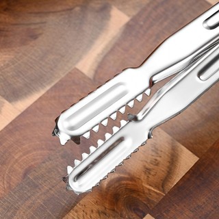 [Hàng Sẵn] Kẹp gắp đá, gắp thịt nướng inox dày dặn bền đẹp nhiều cỡ 20cm,25cm,30cm,40cm - SUNND