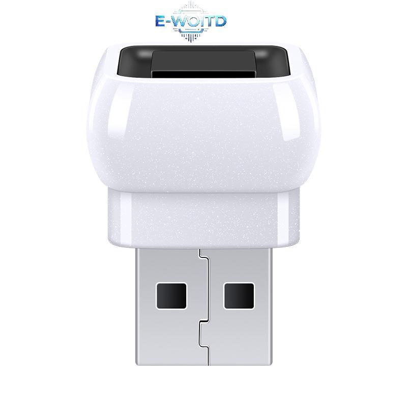 E-WOITD Nội Thất Ô Tô Mini USB LED Xung Quanh Đèn 5V Di Động Trang Trí Không Khí Đèn Để Trang Trí Tự Động E-WOITD