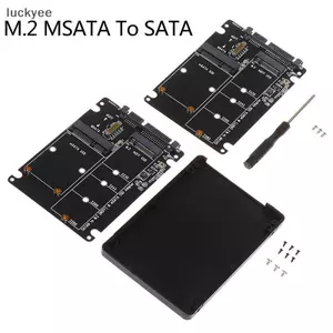 Luckyew NGFF Sang SATA 3 Vỏ HDD Bên Ngoài MSATA SSD Adapter M.2 SATA Giao Thức Adapter Board TQ