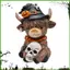 Halloween Cao Nguyên Bò Tượng Nhựa Bò Điêu Khắc Trang Trí Nhựa Nhân Vật Trang Trí Tiệc Cho Nông Trại Nhà Bếp wipqsvn