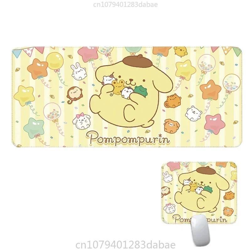 Kích Thước Văn Phòng Phù Hợp Với Chuột Miếng Lót Bàn Thảm Sanrio Pompompurin Miếng Lót Chuột Hoạt Hình Bền Vững Bàn Phím Miếng Lót Chống Trơn Trượt Bàn Thảm