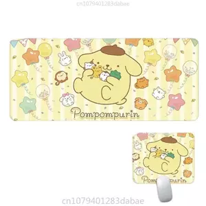 Kích Thước Văn Phòng Phù Hợp Với Chuột Miếng Lót Bàn Thảm Sanrio Pompompurin Miếng Lót Chuột Hoạt Hình Bền Vững Bàn Phím Miếng Lót Chống Trơn Trượt Bàn Thảm