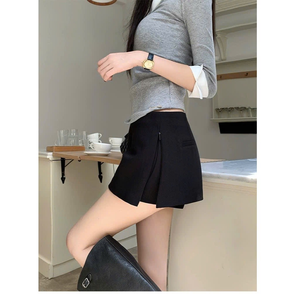 Chân Váy Y2K BIGSIZE Nữ Size 55-90Kg Vải Tuyết Mưa, Quần Giả Váy Chữ A Hot 2026 Hách Dáng CV10002