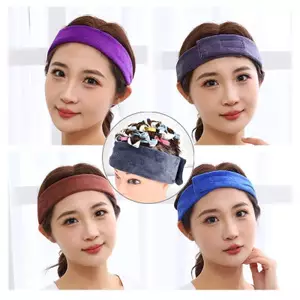 AqToCna Perm Tóc Trang Điểm Quấn Đầu Vải Có Thể Điều Chỉnh Khăn Salon Nhuộm Tóc Dải Thấm Hút Để Rửa Mặt Máy Làm Tóc Tạo Kiểu AqToCna