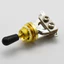 Công tắc Pickup Guitar QEARY, Công tắc tông màu 3 tốc độ Công tắc bật tắt đàn guitar điện tiếp xúc ổn định, Loại mở Lắp đặt dễ dàng Không có tiếng ồn Công tắc bật tắt 3 chiều