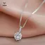 Nelace hình giọt nước sáng bóng dành cho nữ Mặt dây chuyền giọt nước Zircon Dây chuyền xương đòn Nelace Quà tặng ngày lễ tình nhân Trang sức tiệc cưới [Mina]