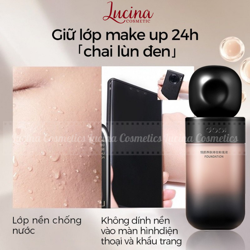 Kem Nền Dopi, Kem Nền Kiềm Dầu DOPI Lâu Trôi, Che Phủ Tốt, Giữ Nền Bền Màu 35ML LUCINA COSMETICS