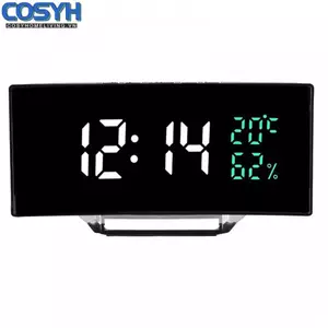 <cosyh>Digital Clock Multi-function Display Night Mode Three-speed Brightness