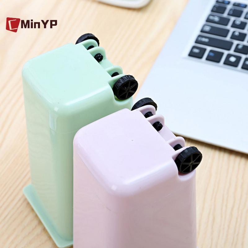 CMinYP Mini Để Bàn Thùng Rác Thùng Rác Nhựa Có Nắp Hộ Gia Đình Sạch Thùng Rác Để Bàn Vinh Quang