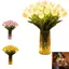 TRTR Cây Lấp Lánh Hoa Tulip 15 Chiếc Đèn LED Sống Động Cho Quyến Rũ Đám Cưới Ambiance VN
