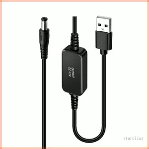 Cáp tăng cường di động Star 5V sang 12V USB sang DC5 Cáp chuyển đổi 5mm cho du lịch Thiết bị mạng ngoài trời Liên tục Op