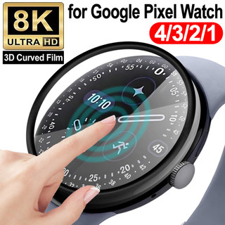 2 Cái / 4 Miếng Dán Bảo Vệ Toàn Diện 3D Bảo Vệ Màn Hình Cho Google Pixel Watch 4 3 2 41 / 45MM Siêu Mỏng Tự Chữa Bệnh HD Trong Suốt Chống Trầy Xước Phim Bảo Vệ