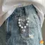 Thổ Cẩm Dây Xích Trái Tim Retro Đa Yếu Tố Pin Hoàn Hảo Cho Công Sở Đồng Nhất Áo Len Hoặc Khăn Mới