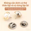 Nút Chống Lộ, Nút Vô Hình Không đường May, áo Sơ Mi Nữ, áo Len đan, Nút đinh Trang Trí, Khuy Ngọc Trai