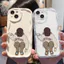 Ốp lưng tương thích cho iPhone 17 Air 16 15 14 13 12 11 Pro X XR XS Max SE 2020 6 7 8 Plus Kem gợn sóng viền cong Motif Girl NYK117