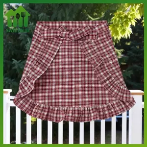 SWEET Tạp Dề Vuông Che Nửa Eo Tạp Dề Chất Liệu Cotton Chống Vết Bẩn Thoáng Khí Nhà Nấu Ăn Quần Áo Làm Việc Phụ Kiện Nhà Bếp n