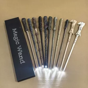 Harry Potter Cây Đũa Phép Dạ Quang Cây Đũa Phép cosplay Ngoại Vi Đảng Sân Khấu Đạo Cụ Ma Thuật JETW7
