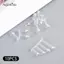 AqToCna 10 Chiếc Acrylic Trong Suốt Môi Stud Xuyên Vòng Sụn Tai Thanh Tragus AqToCna