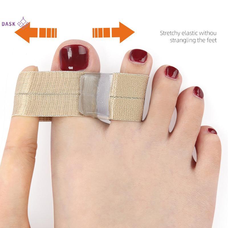 [DASK] 1 Cái Dụng Cụ Tách Ngón Chân Silicon Bunion Hallux Valgus Corrector Ngón Tay Cái Chỉnh Ngón Tay Cái Dụng Cụ Chăm Sóc Bàn Chân