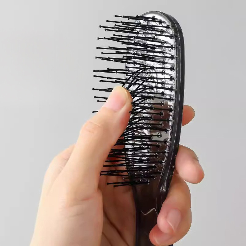 Mới Trong Suốt Detangling Tóc Lông Linh Hoạt Cho Tóc Ướt Khô Massage Da Đầu Chống Tĩnh Điện Detangler Lược