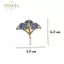 PNPIA- Kim Cương Giả Cổ Tích Trâm Cài Có Cánh Thiết Kế Thanh Lịch Retro Tuyên Bố Dành Cho Nữ Trang Phục Trang Phục Trang Sức Giáng Sinh
