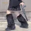 PNPIA- Mới Mềm Trắng Lông Tơ Chân Ấm Áp Nữ Cô Gái Mùa Đông Ấm Áp Giả Lông Stoings Dài Sos Legging Chân Boot Có Thi Bắp Sos