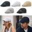 Mũ nồi lưới MERIGGIARE, Mũ che nắng thoáng khí cổ điển, In chữ Cotton Mũ phẳng thông thường Chống nắng ngoài trời