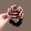 MAUROPOLI Phong Cách Mới Satin Hoa Hồng Scrunchy Dây Buộc Tóc Độ Đàn Hồi Cao Không Bị Tắc Tóc Sang Trọng Tất Cả Trận Đấu Phụ Kiện Tóc