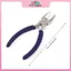 MYPANDA Nylon Hàm Kìm Thép Carbon Thủ Công Plat Mũi Kìm Dụng Cụ DIY Cho Đính Hạt Vòng Định Hình Dây Dụng Cụ Làm Đồ Trang Sức.