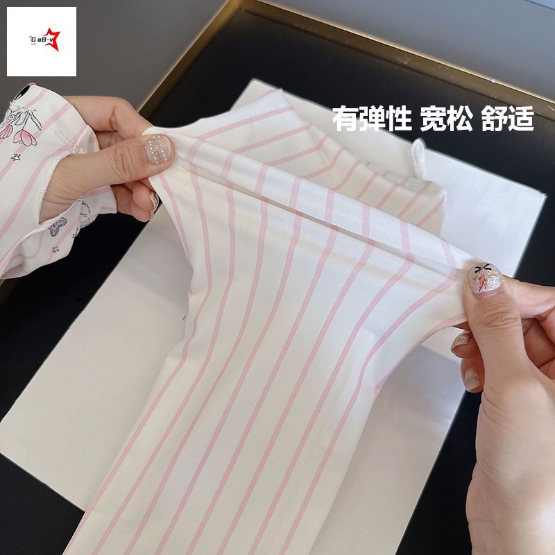 Tay áo lụa băng chống tia cực tím mùa hè dành cho nữ - Thiết kế hoạt hình dễ thương dáng rộng vừa vặn để đi xe đạp ngoài trời