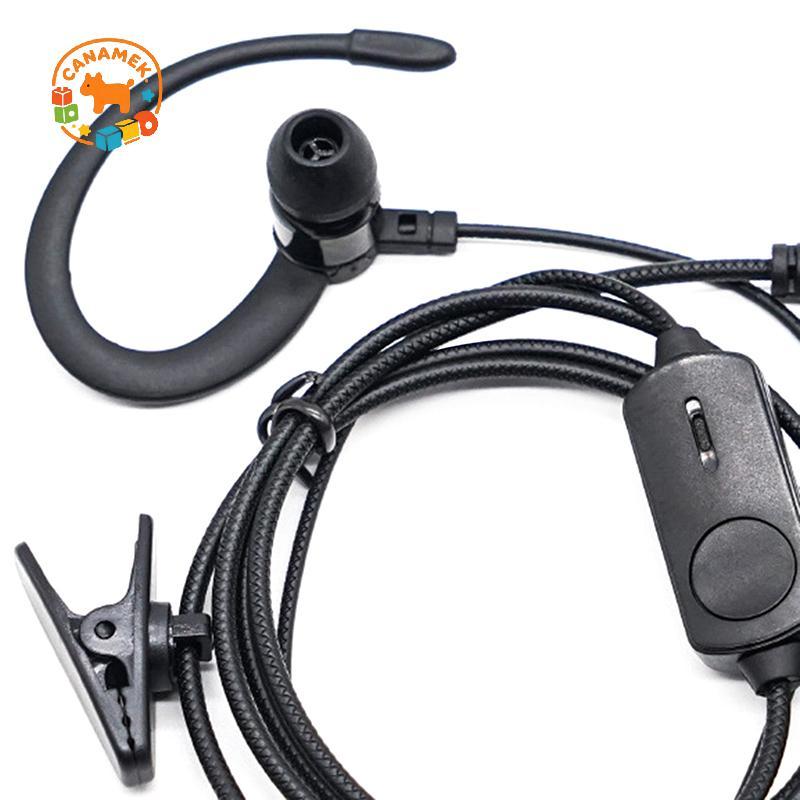 CANAMEK EarHook Tai Nghe Cho BF760 BF996 Bộ Đàm Bộ Đàm Bộ Đàm Tai Nghe Mic K-Plug Có Dây Hai Chiều Ham Radio Tai Nghe CSF