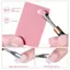Springevenstar 5 / 10 Tờ Nail Cuticle Pusher Cát tự dính 100#180#240# Flake File Trimming Nails Pre Polishing Sandpaper Set Dụng cụ làm móng Springevenstar