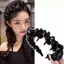 Tweeduj Thanh Lịch Tính Khí Kim Cương Giả Thiết Kế Băng Đô Quấn Tóc Nữ Hàng Ngày Mũ Chống Trơn Trượt Rửa Mặt Phụ Kiện Tóc VN