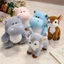 Búp bê Hippopotamus YOLOGO, Đồ chơi nhồi bông Hippopotamus siêu mềm 23cm / 25cm, Đồ chơi nhồi bông hoạt hình mũm mĩm đáng yêu Quà tặng trẻ em