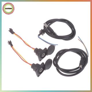 Đầu sạc xe đạp điện SAFENH DC2.1 2.5 cho pin Li ion 36V 48V Cắm tròn Bộ nguồn an toàn cho cảnh lưu trữ xe đạp VN