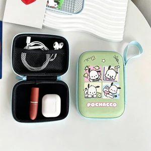 Hoạt Hình Dễ Thương Pochacco Túi Đựng Mỹ Phẩm Túi Du Lịch Trang Điểm Son Môi Hộp Đựng Tampon Túi Khăn Ăn Miếng Lót Túi Bảo Quản
