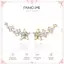 FANCIME "Vega Whisper" Bông tai hình ngôi sao lấp lánh Alpha Lyrae Sterling Silver Stud