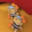 BH2 Sanrio Hello Kitty Plushie Đảo Jeju Da Đen Hạn Chế Mới Haenyeo Sang Trọng Túi Búp Bê Charm HB2