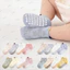 PYCOU 4 Cái / bộ Tất Trẻ Em, Tất Ngắn Lưới Cotton Thoáng Khí Cho Bé, Chất Lượng Cao Chống Trơn Trượt Mỏng Hoạt Hình Bé Trai Bé Gái Tầng Tất Xuân Hè