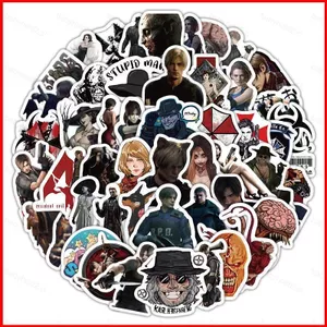 BH2 60 Cái / bộ Resident Evil Dán Claire Redfield Graffiti Hành Lý Laptop Trang Trí Chống Thấm Nước HB2