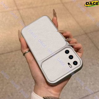 Ốp Điện Thoại Cho Tecno Camon 40 Pro Camon 40 Premier 5G 4G Premium Simple White Lychee Dermatoglyph Vỏ Cửa Sổ Lớn Bao Gồm Tất Cả Ốp Lưng Chống Rơi 50U 50 ULTRA 30 20