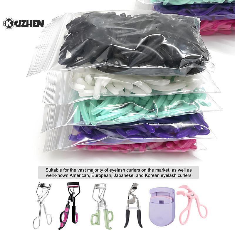 KUZHEN 24 / 60 / 100 Chiếc Miếng Đệm Thay Thế Máy Uốn Mi Độ Co Giãn Mạnh Không Dễ Phá Vỡ Thay Thế Dải Cao Su Trang Điểm Dụng Cụ Tạo Kiểu Tóc HOT