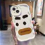 Ốp Lưng Cho Realme C65 C63 C55 C53 C51 C35 C30 C21Y C25 C25S C20 C15 C12 C11 5 5S 5i 6i Note 50 Narzo 20 30A Kem Vồng Cong Cạnh Họa Tiết Ngộ nghĩnh Mặt NYK261