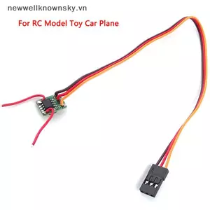 MỚI Micro 1A Hai Chiều Chải ESC DC 5V Điện Tử Điều Khiển Tốc Độ Tời Bảng Mạch Điều Khiển Cho RC Mô Hình Đồ Chơi Ô Tô Máy Bay 360° ÁO