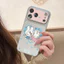 Ốp lưng iPhone Họa tiết da mạ họa tiết Love Hello Kitty iPhone 17 16 15 14 13 12 11 Pro Max Plus Max