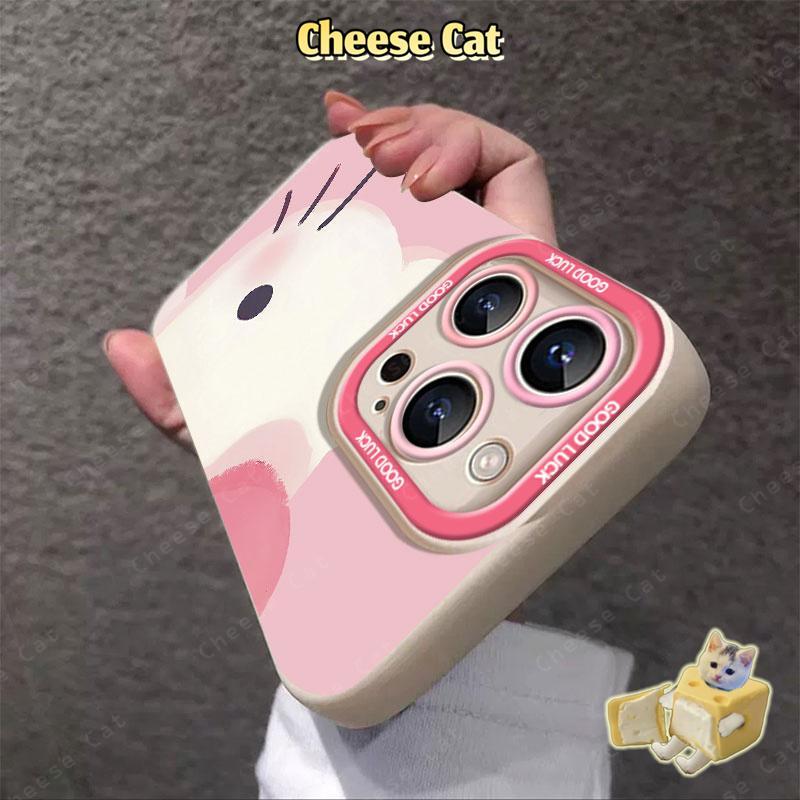Bộ hai mảnh Ốp điện thoại có dây buộc Kitty và màu hồng cho iPhone 17 Pro 13 14 15 Plus 11 12 16 Pro Max XR Xs Max 7Plus