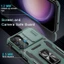 Vỏ máy ảnh trượt Quân sự Giá đỡ vòng từ tính Vỏ bảo vệ Samsung A73 A71 A57 A54 A53 A52 A36 A56 A35 A55 A34 A32 A26 A24 A23 A22 A16 A15 A14 A13 A07 A06 A05 A05S 5G-4G